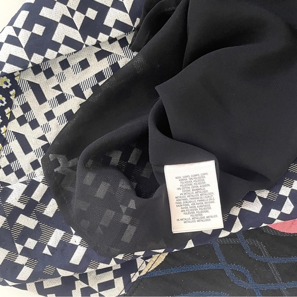 Anthropologie Maeve Jacquard Mesh Polka Dot Shift Dress - Picture 10 of 12